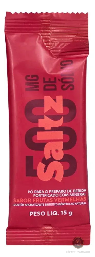 Z2 Saltz 500 Frutas Vermelhas Box 10 Sticks Eletrólitos