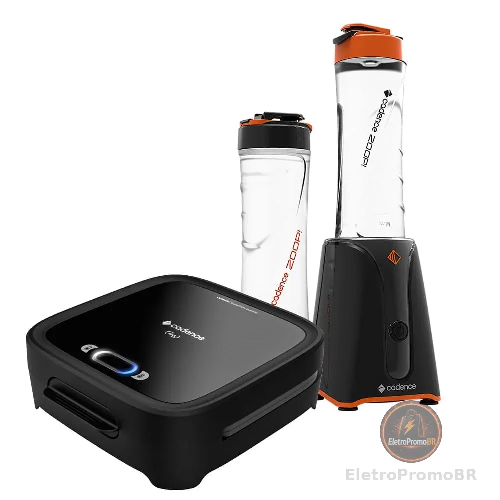 Kit Click Cadence - Sanduicheira e Blender - 220V