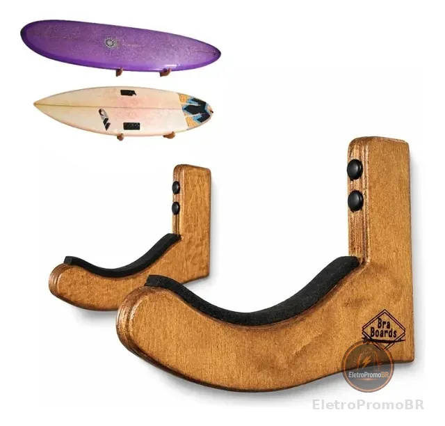 Rack Suporte Prancha De Surf Parede