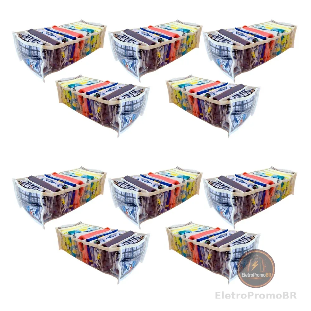 Colmeia organizadora de gavetas Para Calcinhas/Camisetas/Roupas bebê P, M,G,GG - Organizamais