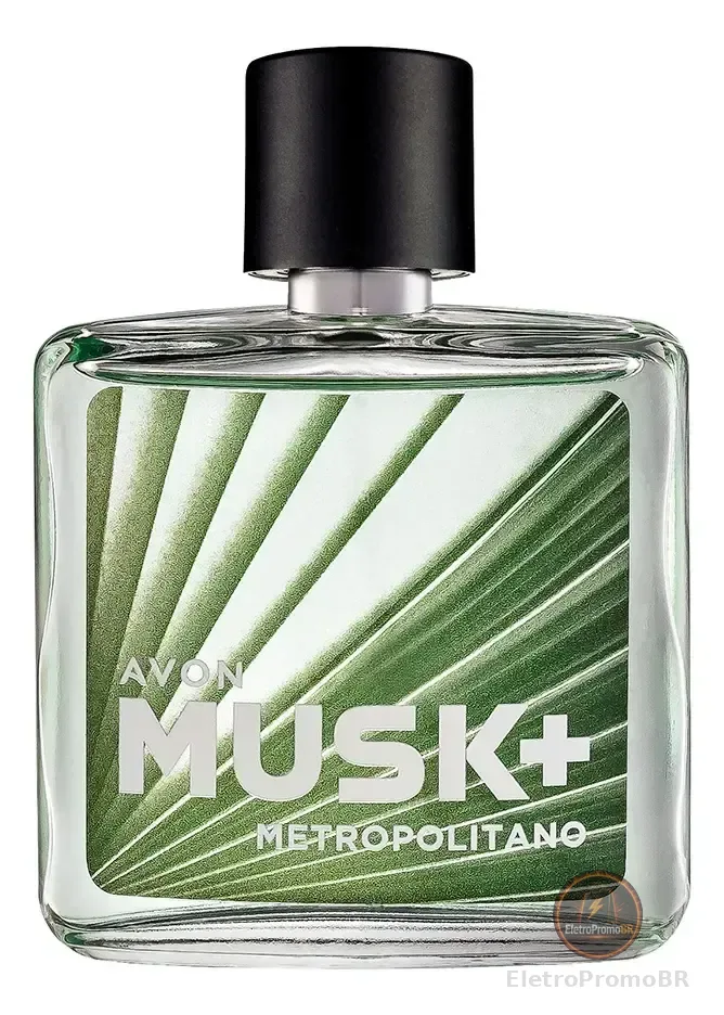 Deo Colônia Avon Musk+ Metropolitano 75ml