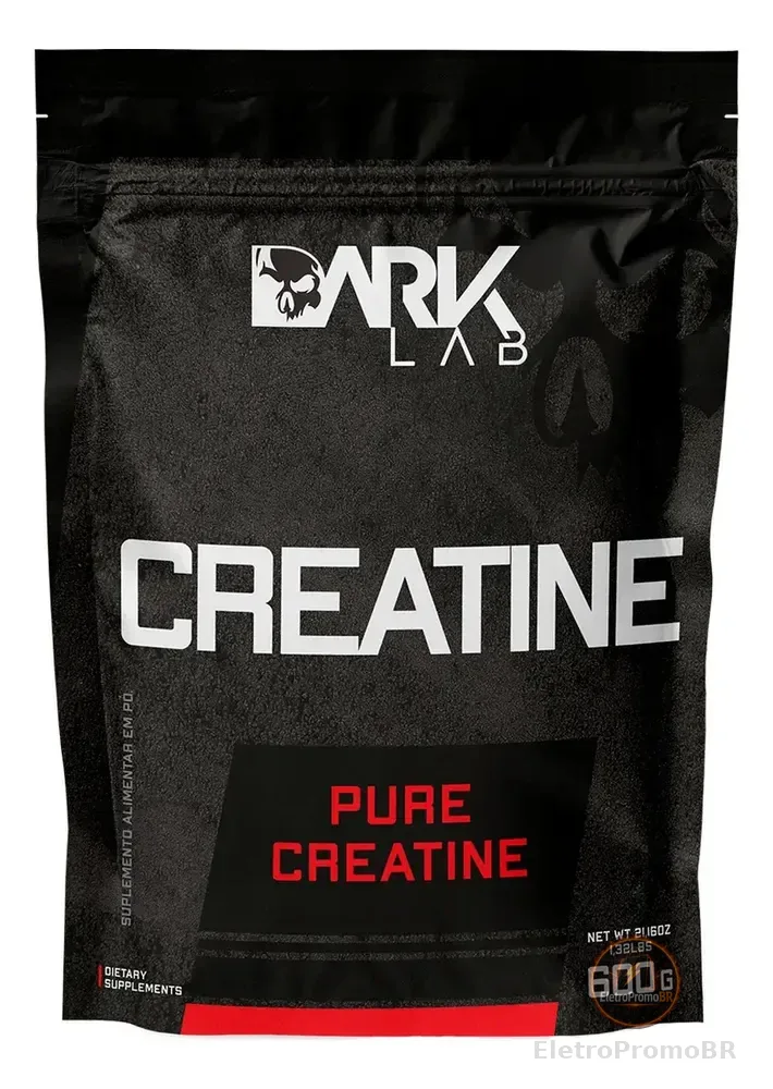 Creatina Monohidratada Pura 600g Dark Lab Unidade