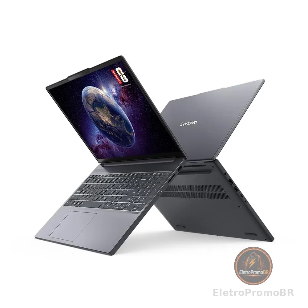 Notebook Lenovo IdeaPad Slim 3 15IRH10 Intel Core i5-13420H 8GB 512GB SSD Windows 11 15.3" - 83NS0002BR Luna Grey