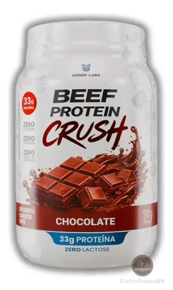 Beef Protein Crush Chocolate 910g - Under Labz Chocolate