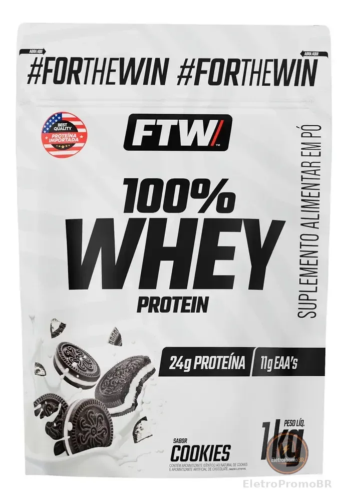 Whey Protein 100% Refil 1 Kg FTW