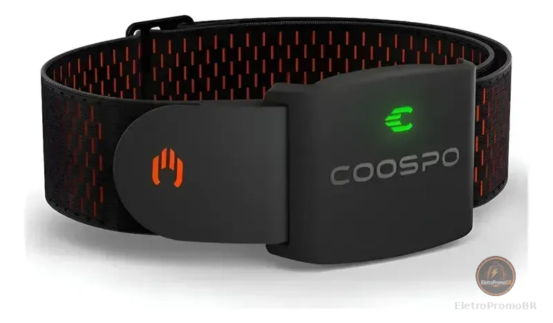 Monitor cardíaco COOSPO Hw9 - Braço, ant+ e Bluetooth