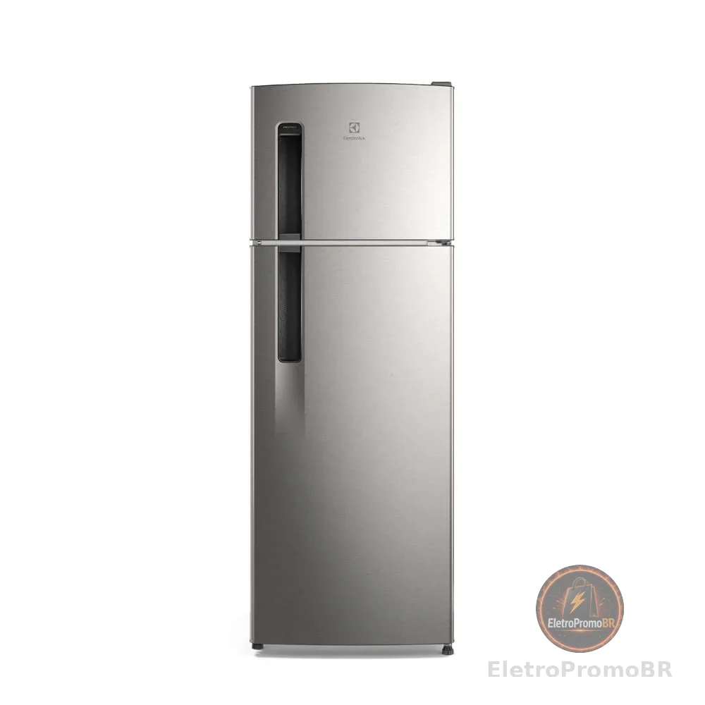 Electrolux Geladeira Electrolux Frost Free 320L Duplex Inox Look (TF38S) 127V