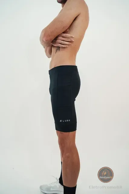 Lurk Bermuda Corrida 5 Bolsos Masculino Adulto Preta