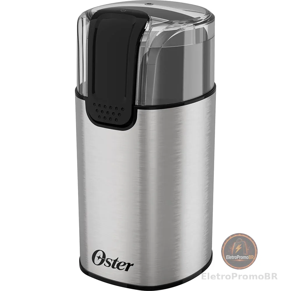 Oster Moedor de Café Elétrico Inox, 150W, OMDR110, 127V