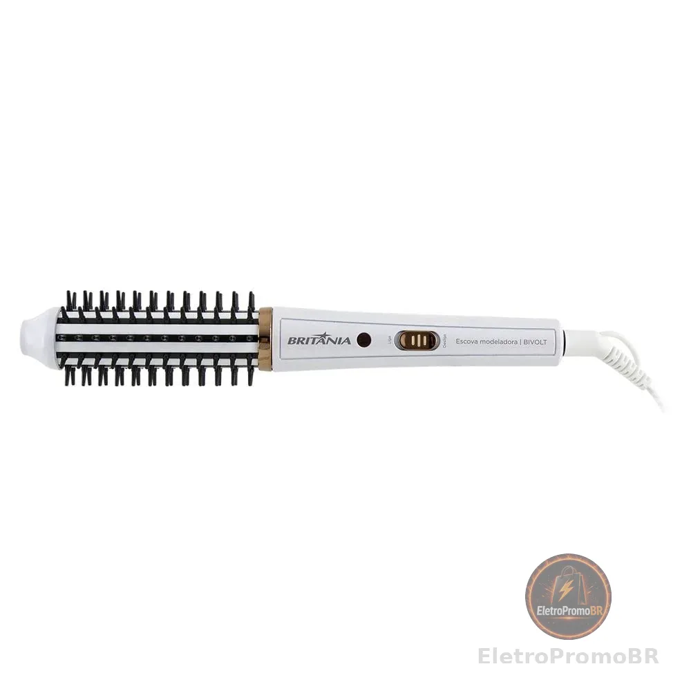 Escova Modeladora Britânia BEC04 2 em 1 Bivolt