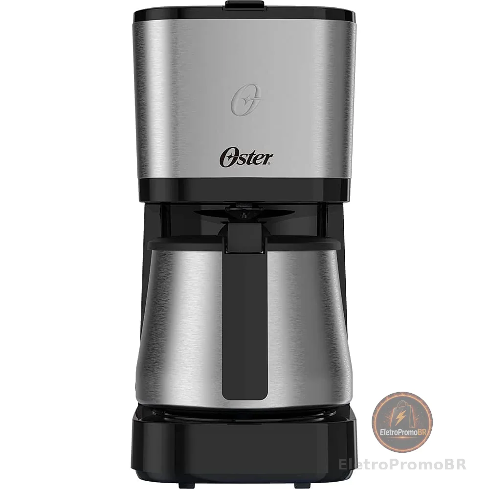 Oster Cafeteira Oster com Jarra Inox 1,2L, OCAF650, 127V