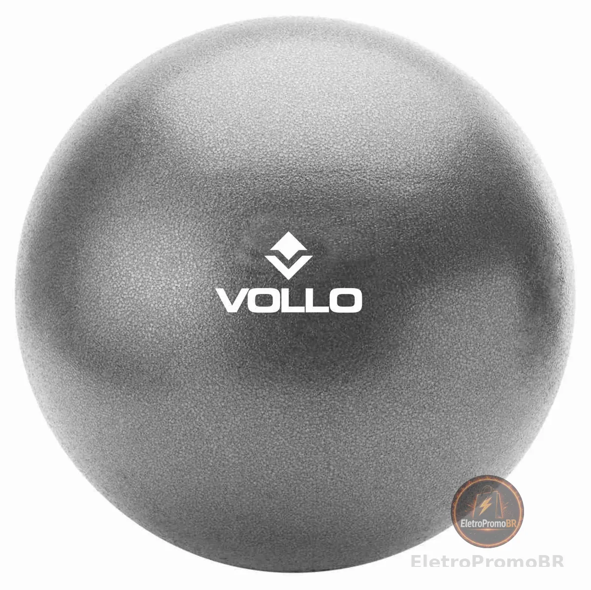 Mini Bola De Exercicios Cinza 25cm