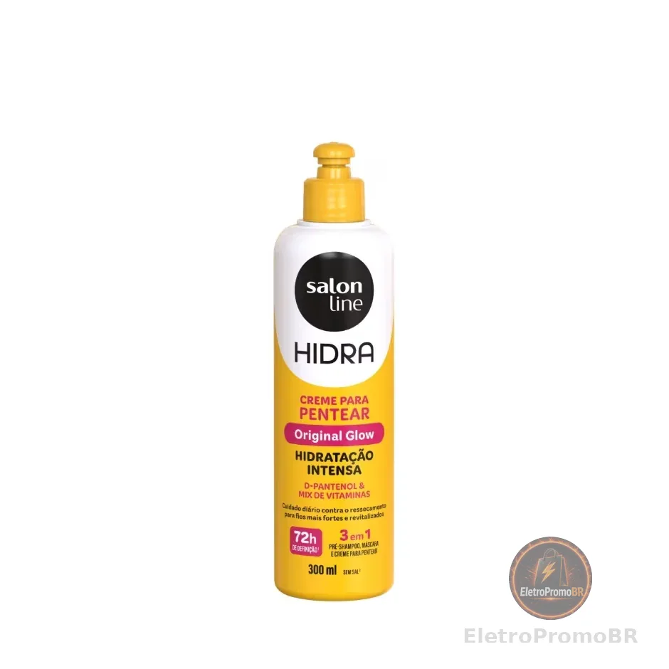 Creme Para Pentear 3 em 1 Hidra D-Pantenol 300ml
