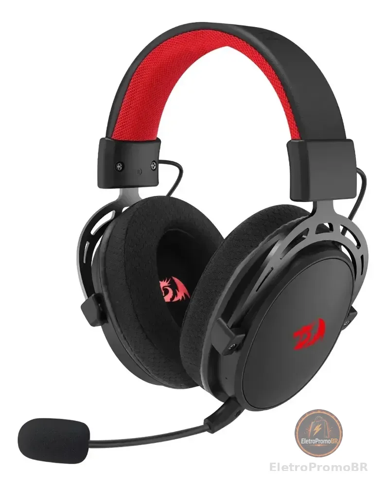 Headset Gamer Redragon Cragblade Pro Preto– H541