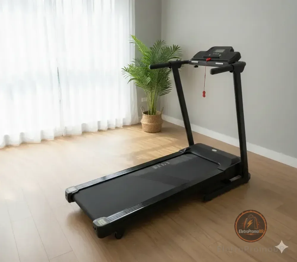 Esteira Elétrica Ergométrica Bivolt Ginastica Wct Fitness Cor Preto