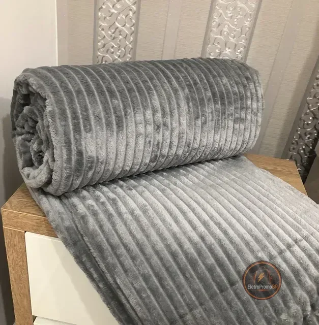 Cobertor Manta Fleece Soft Queen Microfibra Grosso - Inverno