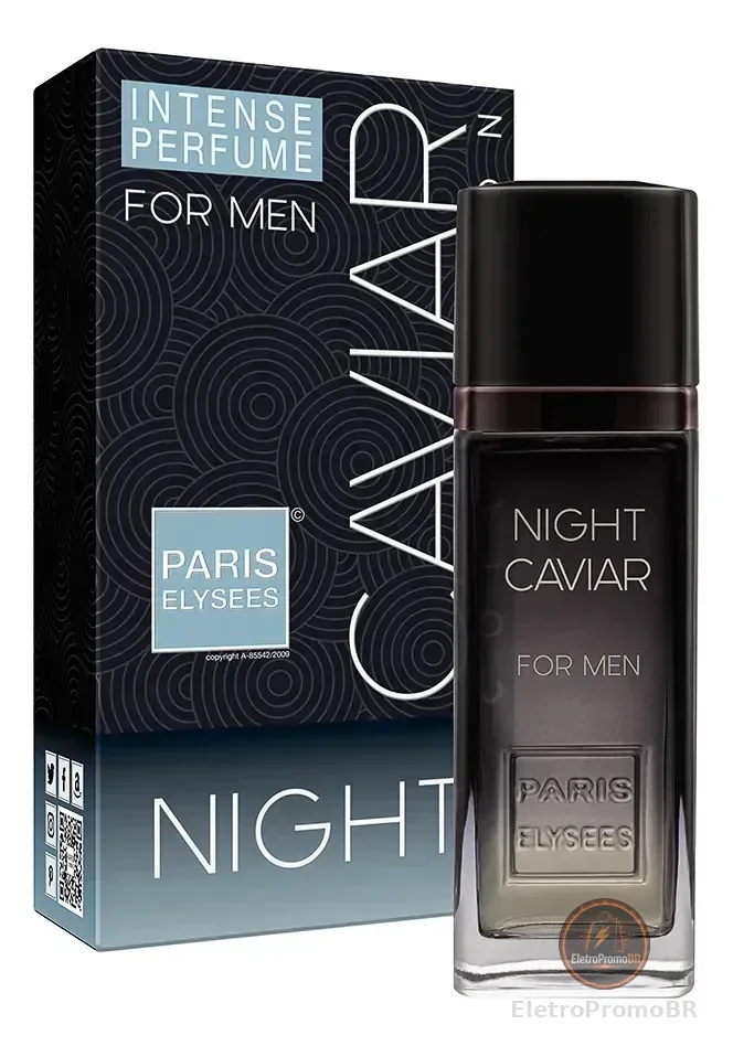 Perfume Night Caviar Paris Elysees Masculino Intense 100ml