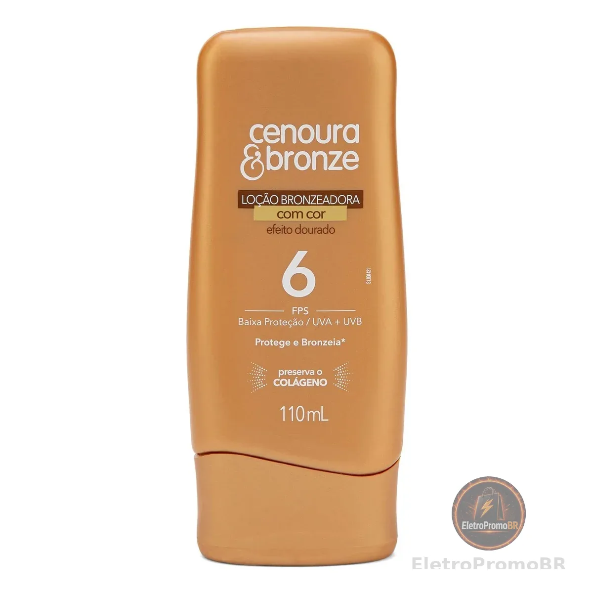 Cenoura e Bronze Loção Bronzeadora Com Cor Fps6