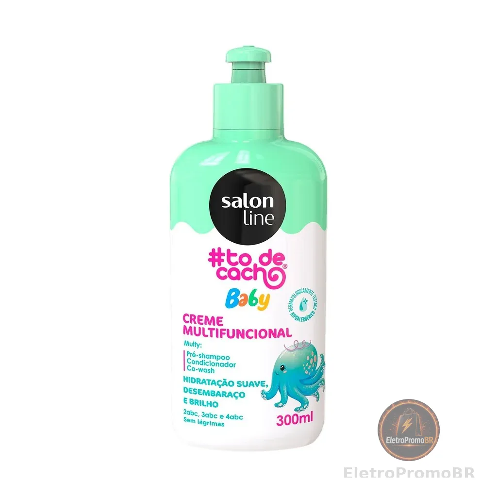 Creme Multifuncional #Todecachinho Baby Salon Line 300ml
