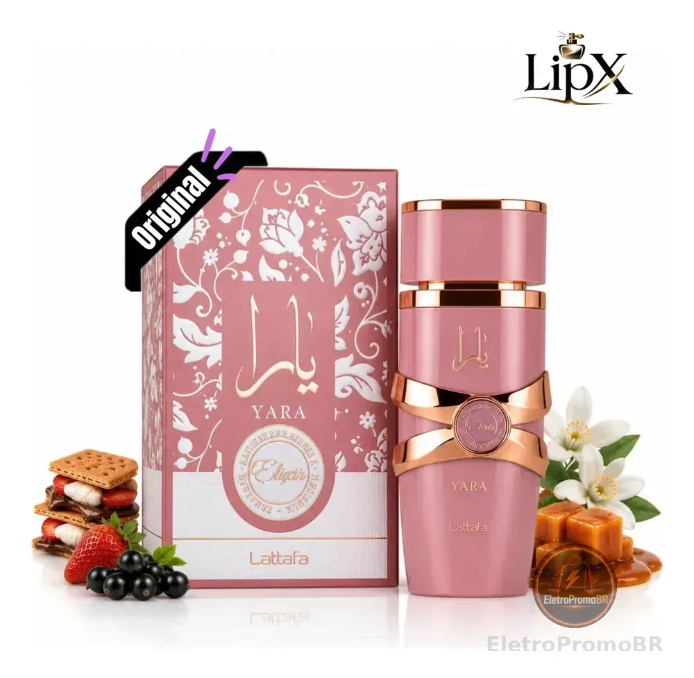 Perfume Arabe Yara Elixir Feminino Eau De Parfum 100ml Lipx