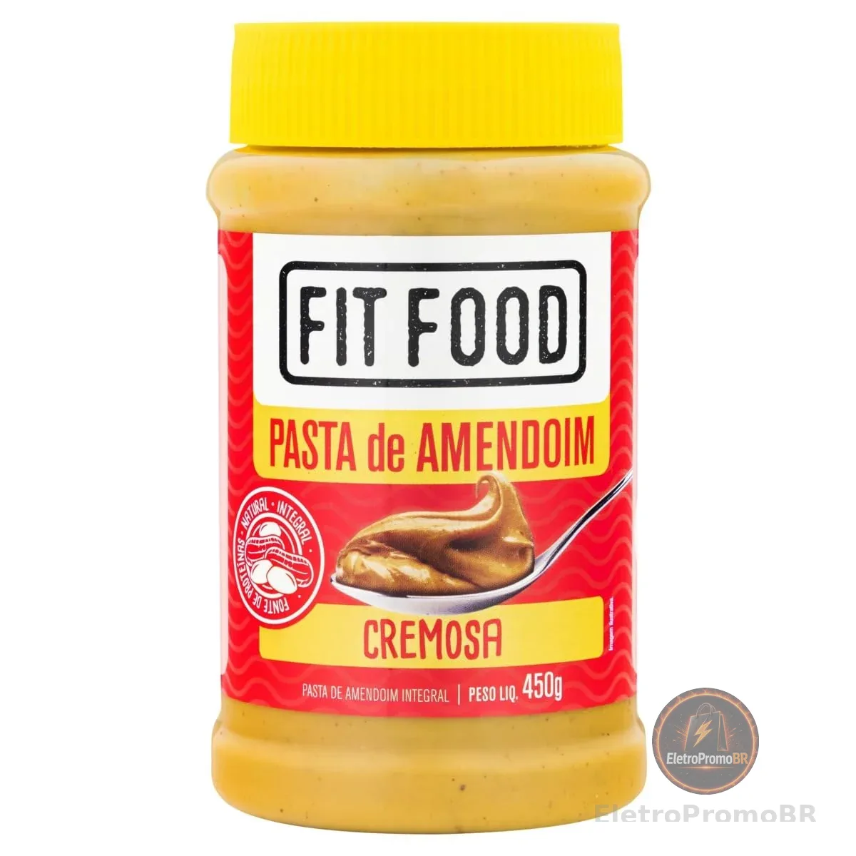 Fit Food Pasta de Amendoim Cremosa 450g