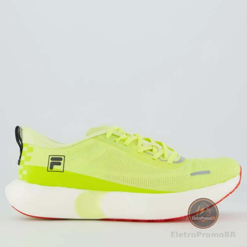 Tênis Fila Kr7 Pro Speed Tech Feminino Verde Limão Verde - 36,0 Br