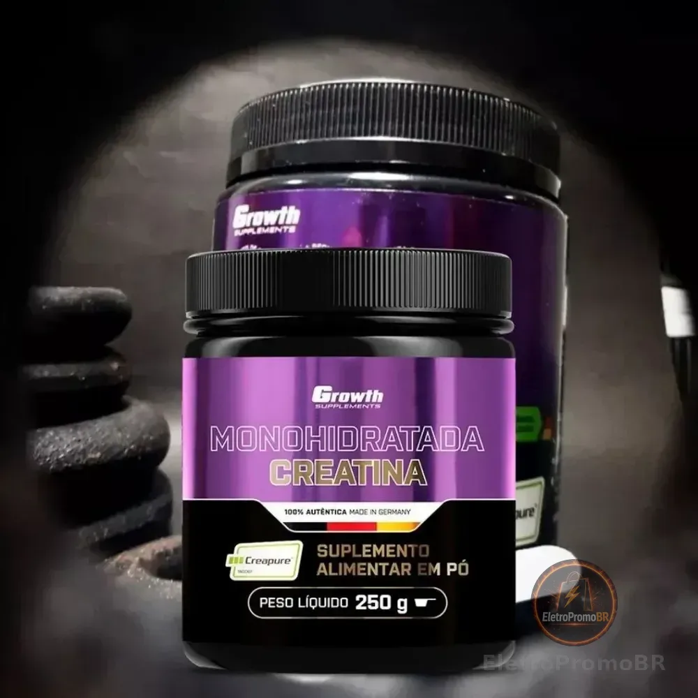 ➡️ Creatina Growth Creapure 250g Original Monohidratada Pura