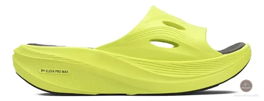 Chinelo Olympikus Pós Corre Amarelo 39/40