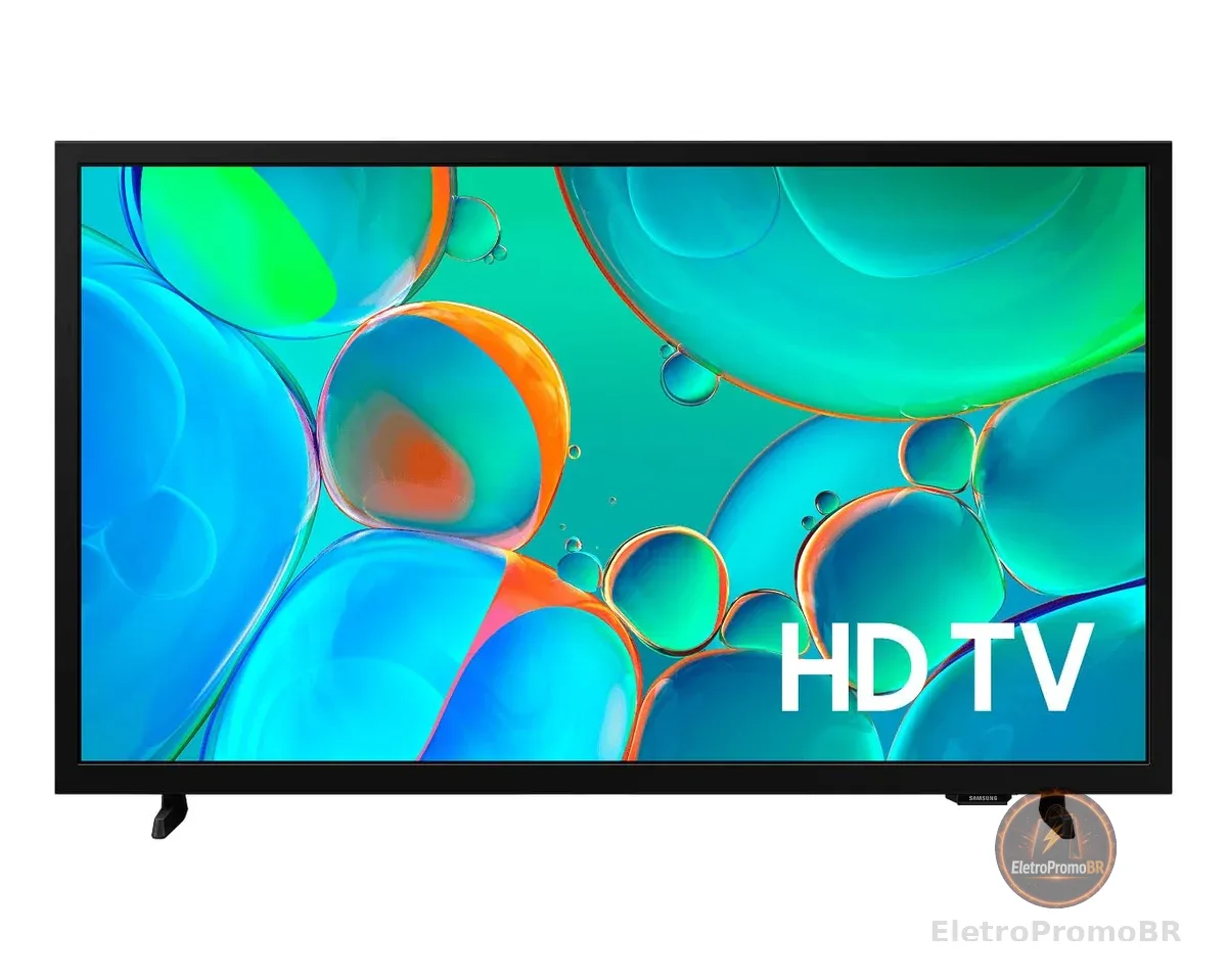 Smart TV Samsung 32" HD Tizen HDR Wi-Fi HDMI Bivolt Preta
