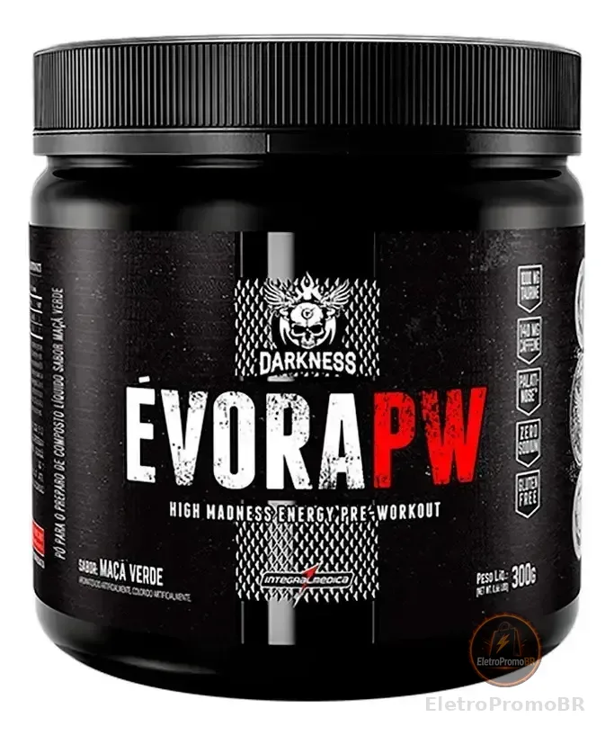 Évora Pré Treino Maçã Verde 300g Darkness