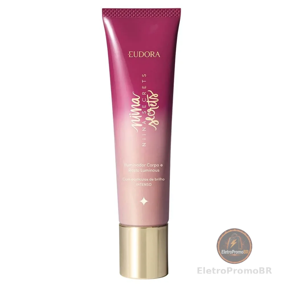 EUDORA NIINA SECRETS ILUMINADOR CORPO E ROSTO LUMINOUS 60ml