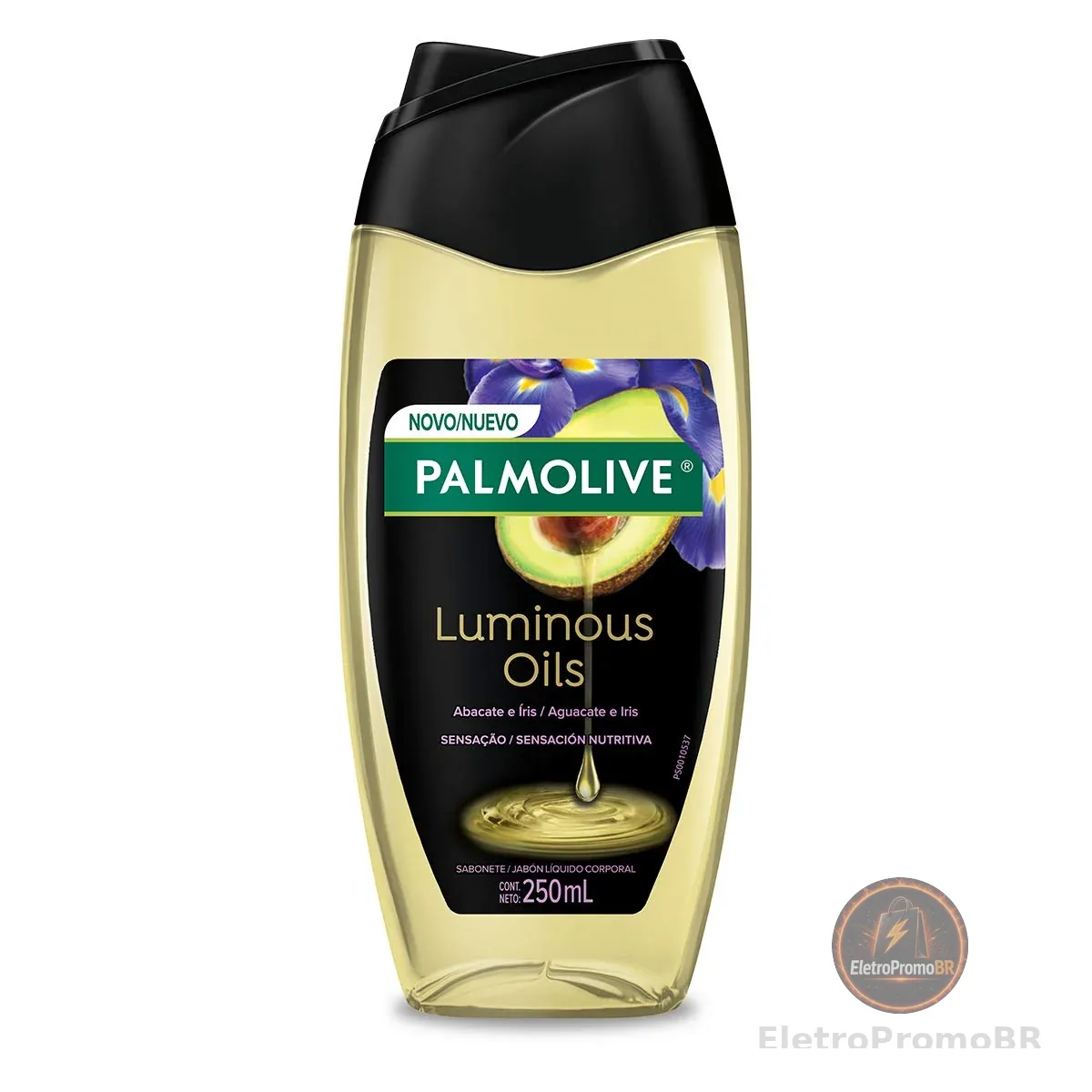 Palmolive Sabonete Líquido para o Corpo Luminous Oils Sensação Nutritiva 250ml