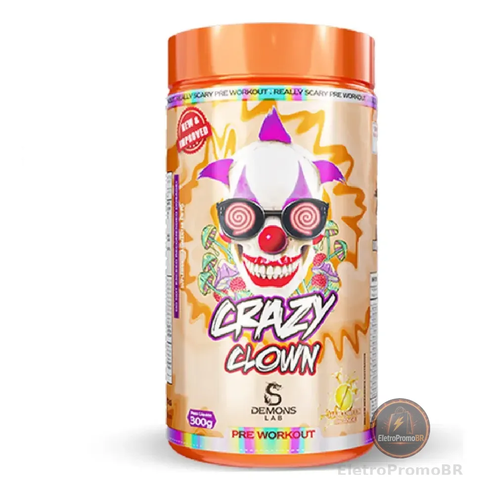 Suplemento Esportivo Demons Lab Crazy Clown Laranja Pó 300g