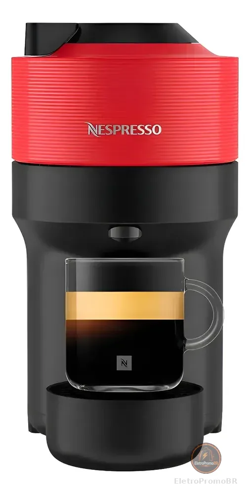 Cafeteira Nespresso Vertuo Pop Vermelho Pimenta 220v Vermelho Pimenta 220v