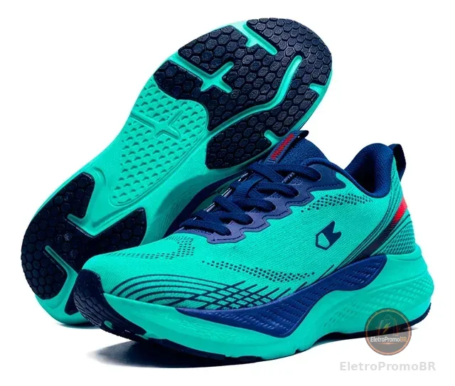 Tênis Sandrini Aero Spark Corrida Academia Caminhada Leve