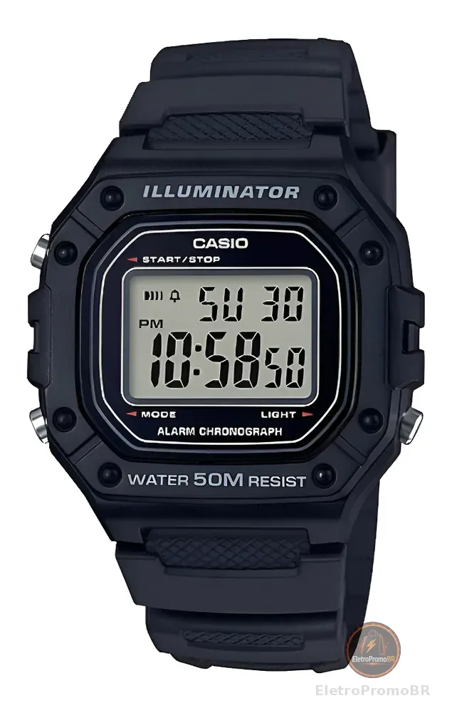 Relógio De Pulso Casio Youth W-218H-1AV