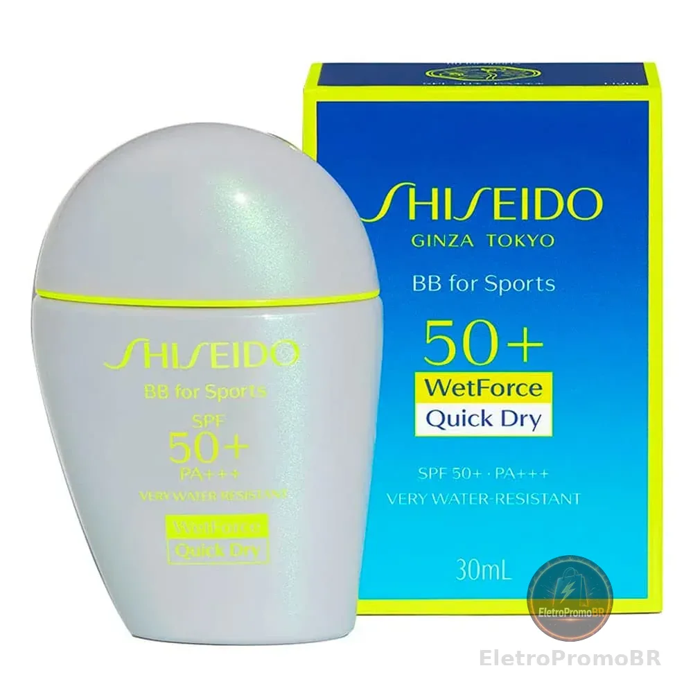 Base Multifuncional Shiseido Bb For Sports Spf50 Light