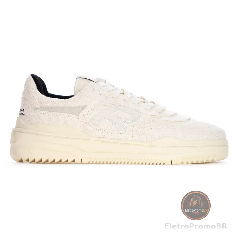 Tênis Reserva Go R-broox Versátil Urbano Robusto Confortavel Off - White 39 Br