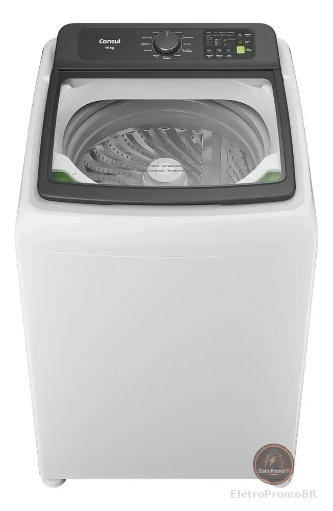 Máquina de Lavar Consul 16Kg Branca com Modo Eco - CWN16AB