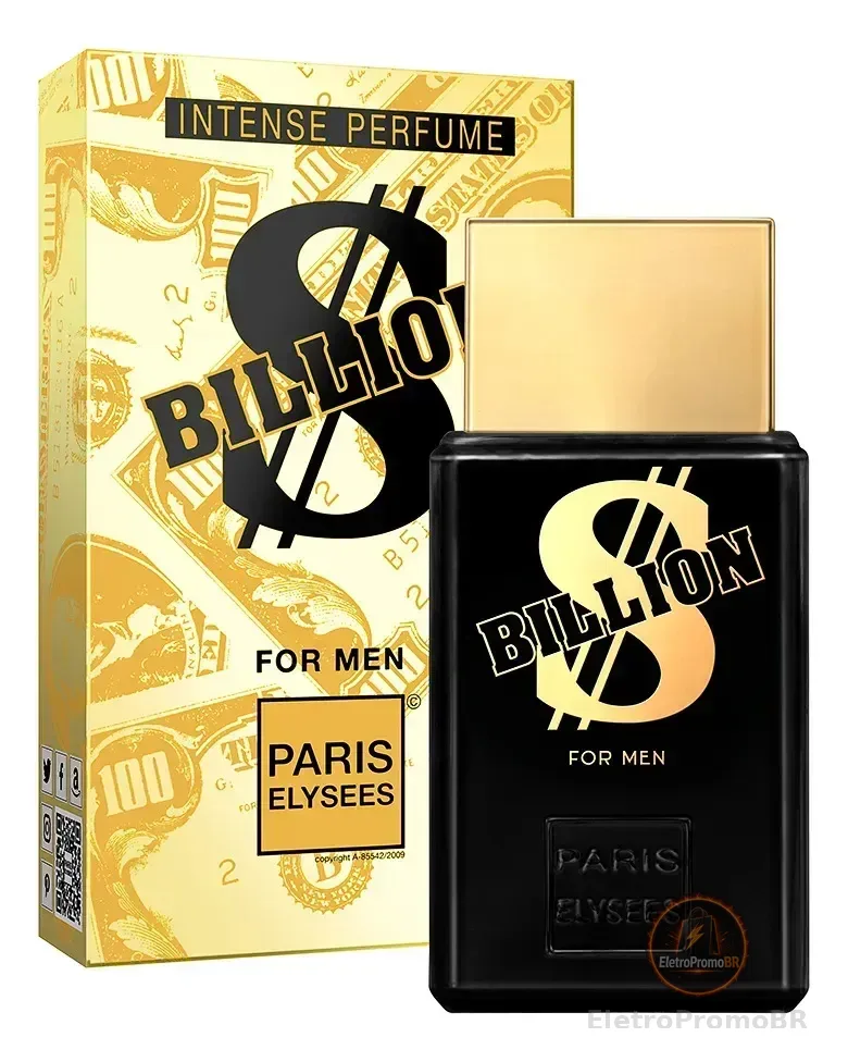 Perfume Billion For Men Paris Elysees Masculino Intense 100ml