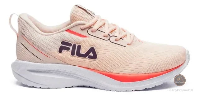Tênis Fila Rise Up Feminino Confortável Mesh Leve Esportivo