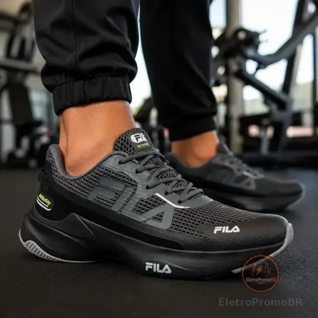 Tênis Fila Recovery Masculino Esportivo Lançamento  Original
