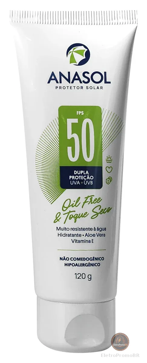 Anasol Protetor Solar FPS 50-120 g