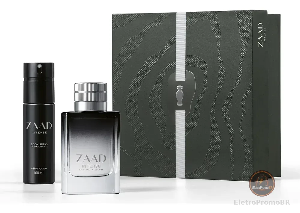 O Boticário Zaad Intense Kit Presente 2 Itens