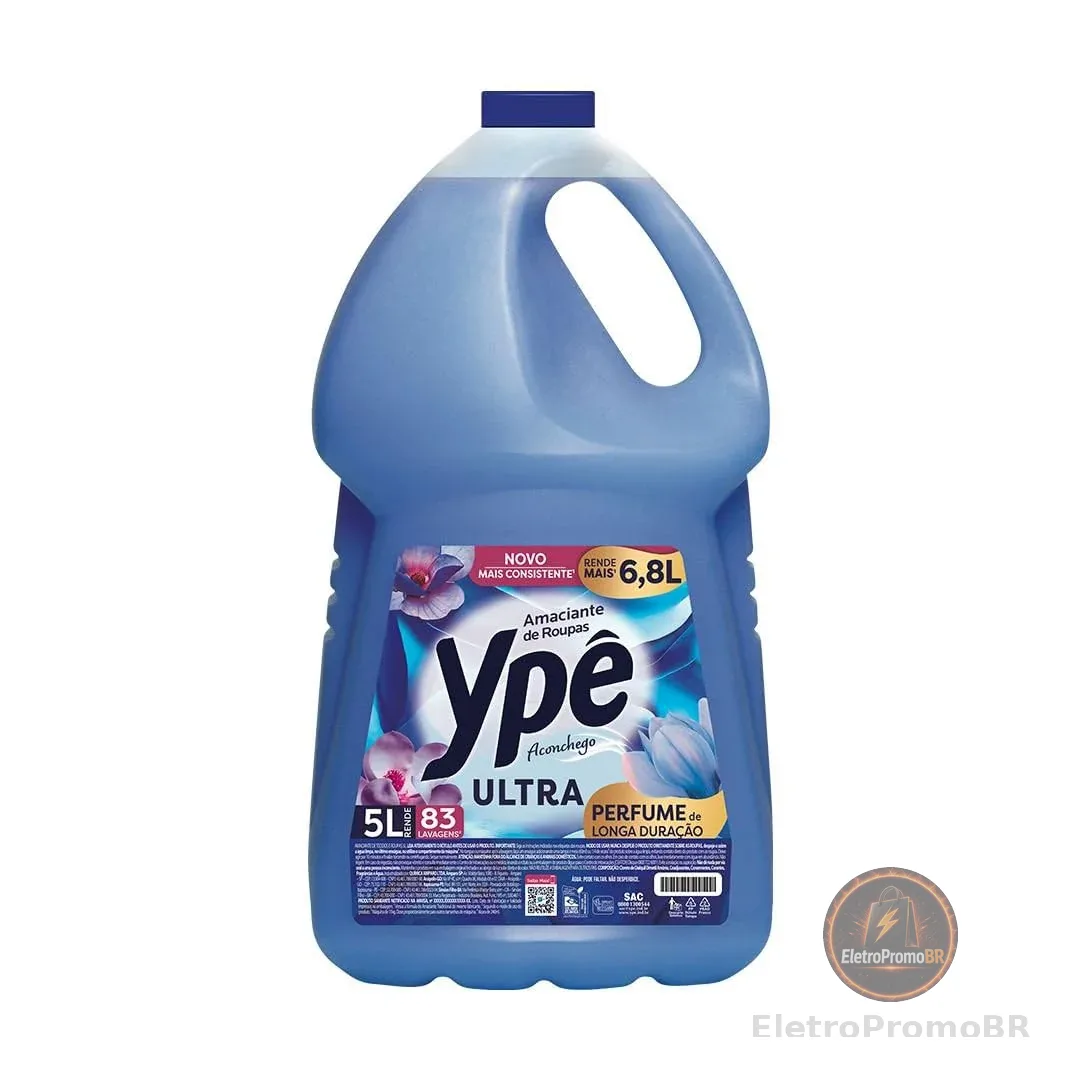 Ypê Amaciante Tradicional Aconchego 5L (Embalagem pode variar)