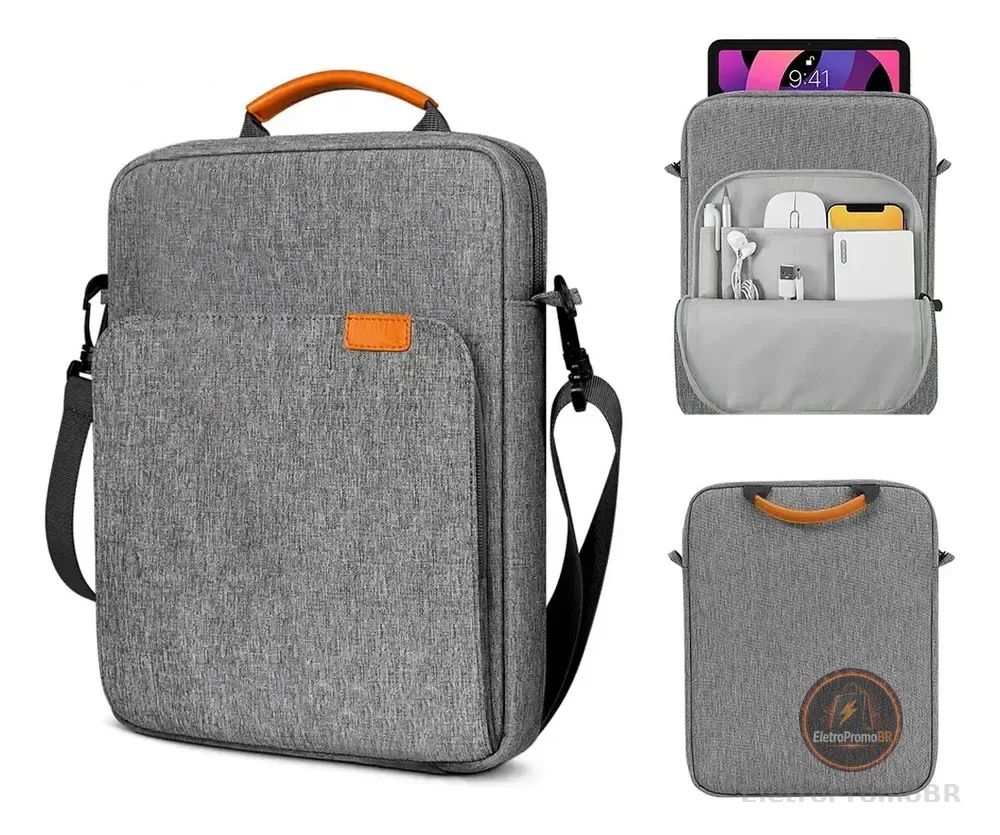 13.3 In Capa Case Bolsa Pasta Para Tablet Ipad Air Pro Alça