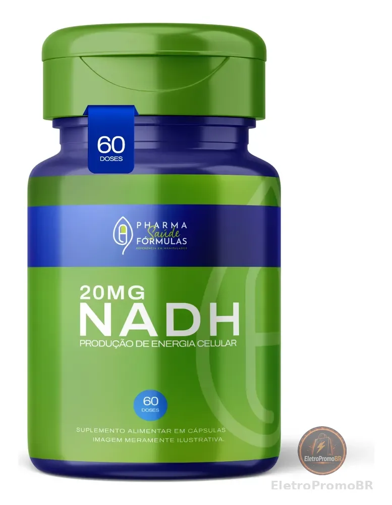 Nadh 20mg | Molécula Da Juventude 60 Doses