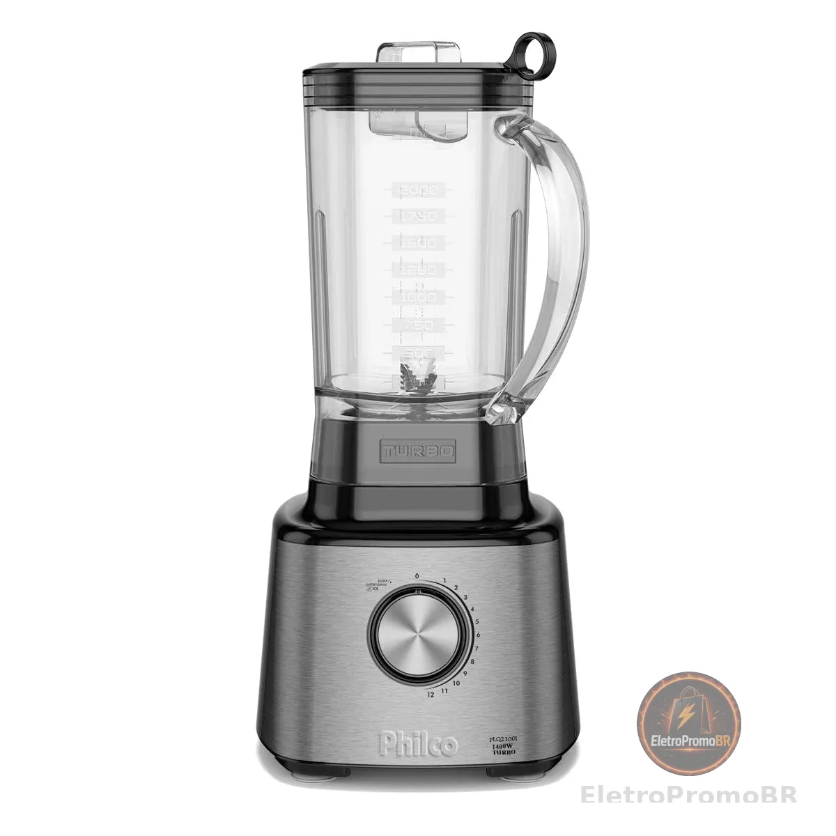 Liquidificador Philco PLQ2100PI 12 + Turbo 3L 1200W 220V