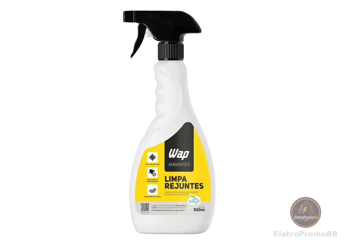 Limpador de Rejuntes Limpa Rejuntes WAP 500ml com Fragrância Cítrica