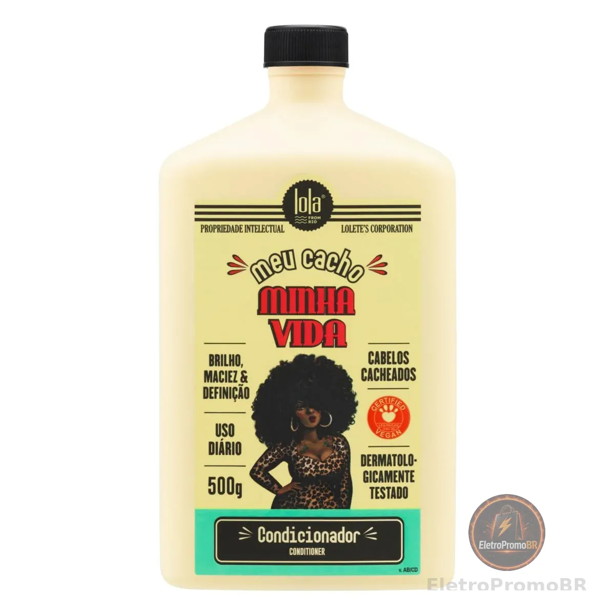 Meu Cacho Minha Vida Condicionador 500g , Lola Cosmetics